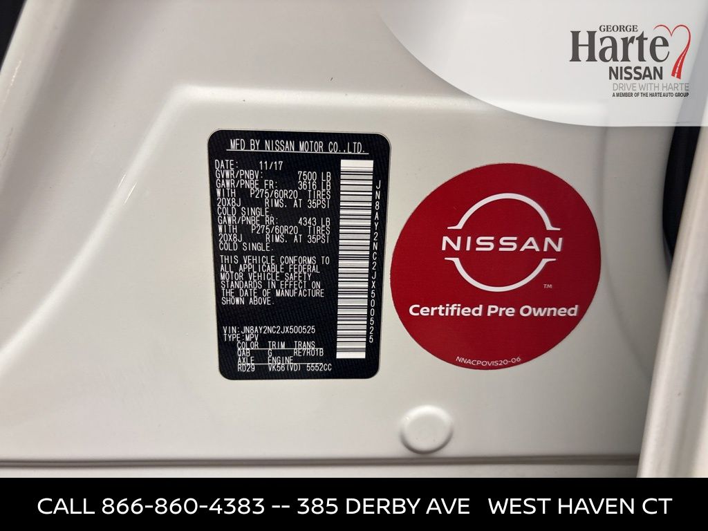 2018 Nissan Armada Platinum photo 49