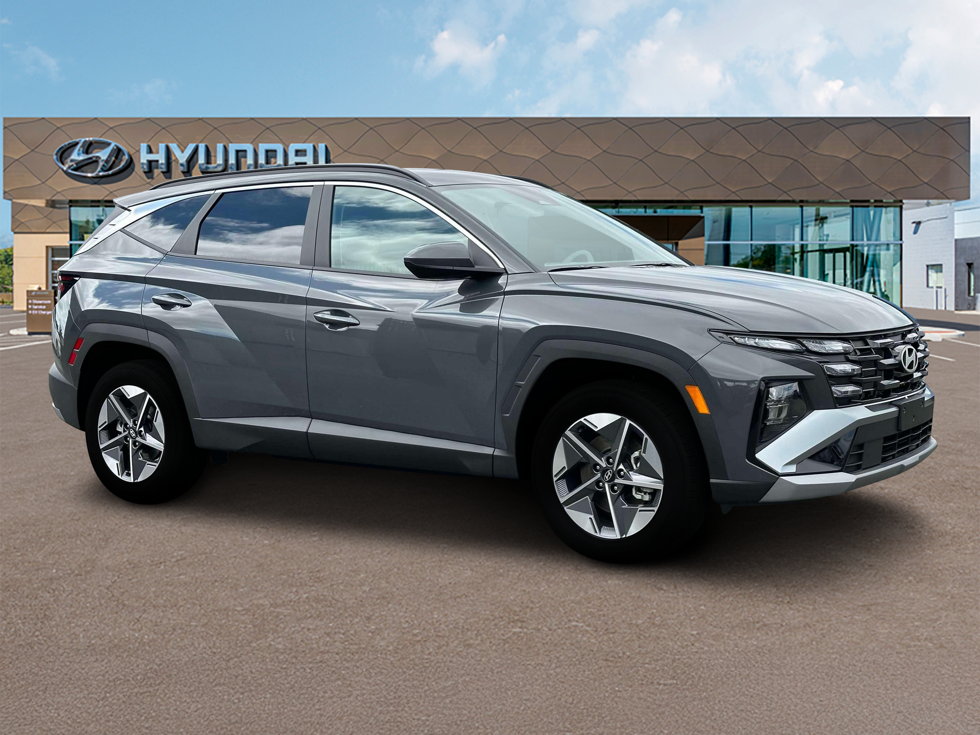 New 2025 Gray Hyundai SEL FWD image 10