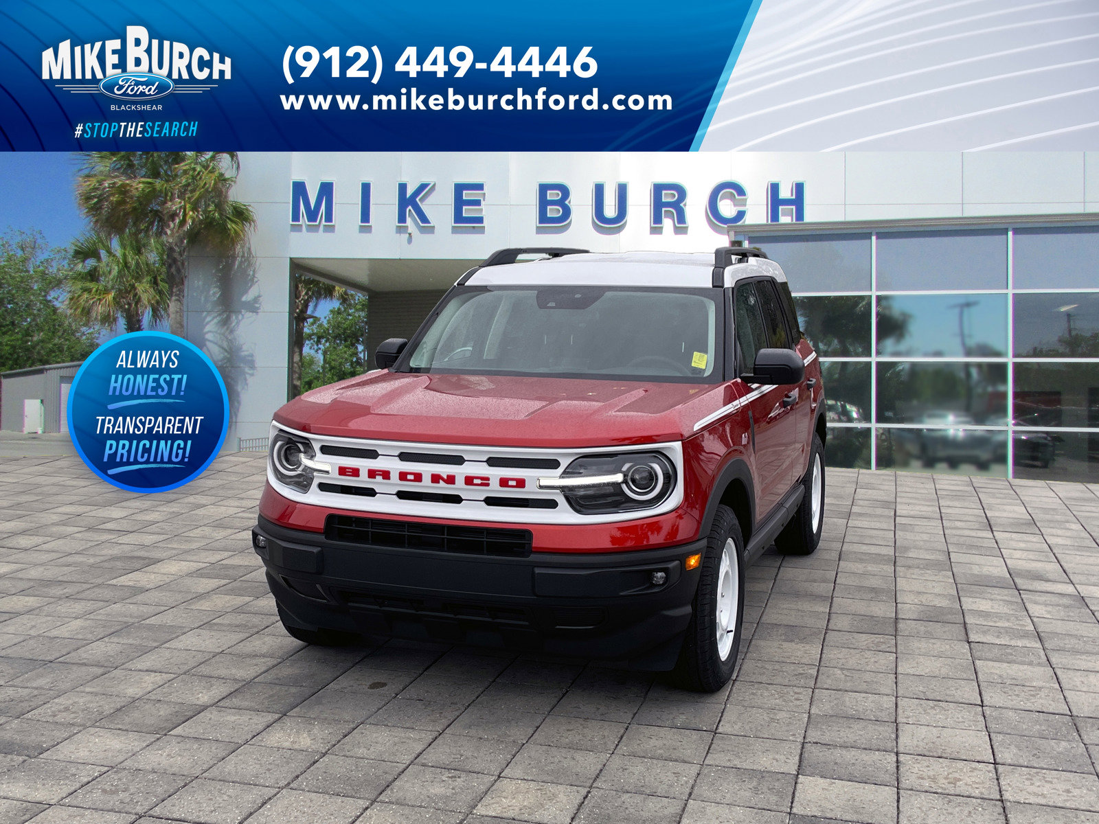 New 2024 Hot Pepper Red Tinted Clearcoat Ford Heritage image 1
