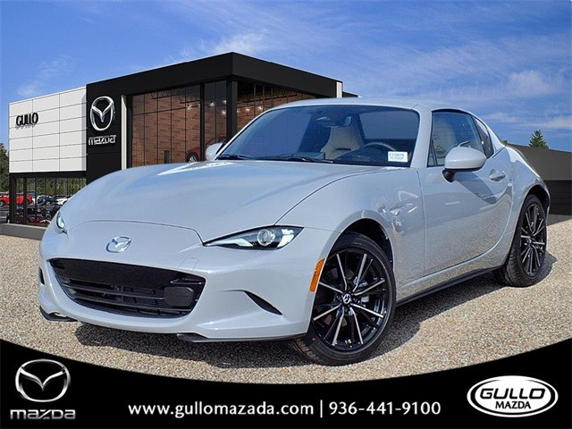 New 2025 Mazda MX-5 Miata RF Grand Touring CONVERTIBLE in Conroe