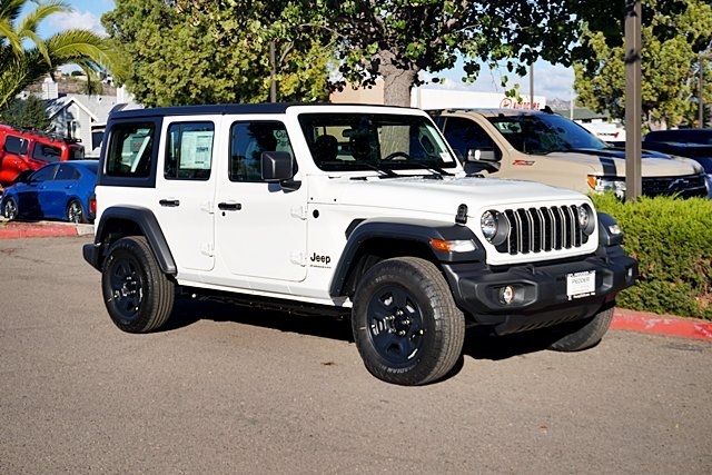 New 2026 Bright White Clear-Coat Exterior Paint Jeep Sport image 6