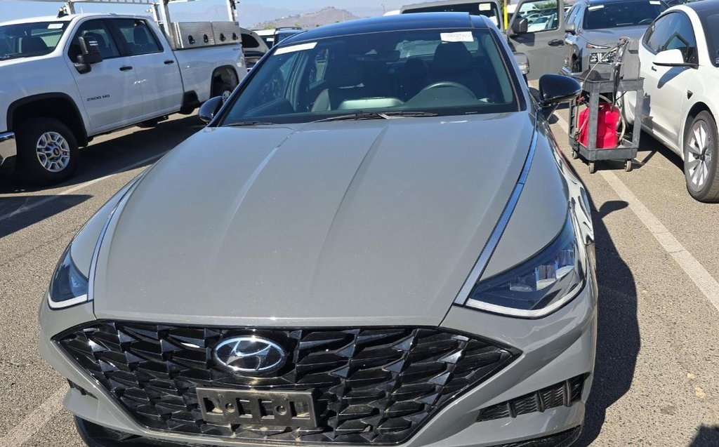 Used 2022 Hyundai Sonata SEL Plus with VIN 5NPEJ4J24NH137740 for sale in Kansas City