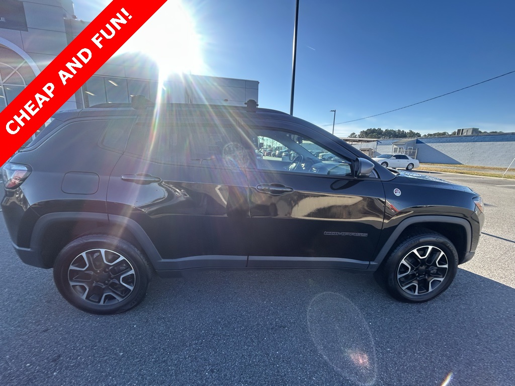 Used 2020 Jeep Compass Trailhawk with VIN 3C4NJDDB5LT220991 for sale in Franklin, VA