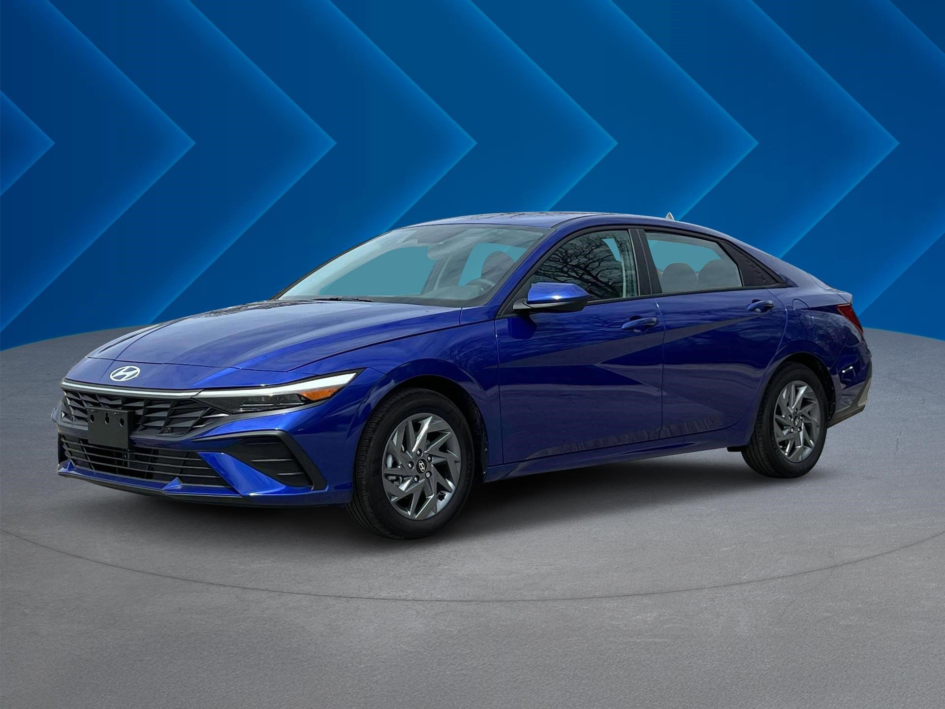 2025 Hyundai Elantra Hybrid Blue photo 2