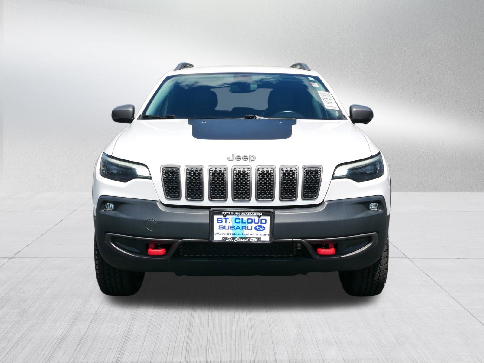 Used 2019 Jeep Cherokee Trailhawk with VIN 1C4PJMBX9KD347500 for sale in Saint Cloud, Minnesota