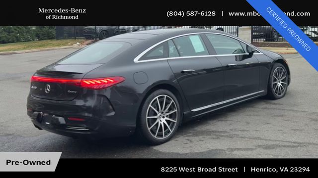 Certified 2022 Mercedes-Benz EQS Base with VIN W1KCG4EB5NA014347 for sale in Richmond, VA