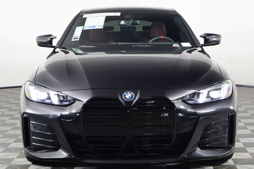 Certified 2025 BMW i4 M50 with VIN WBY33HD02SFU46243 for sale in San Diego, CA