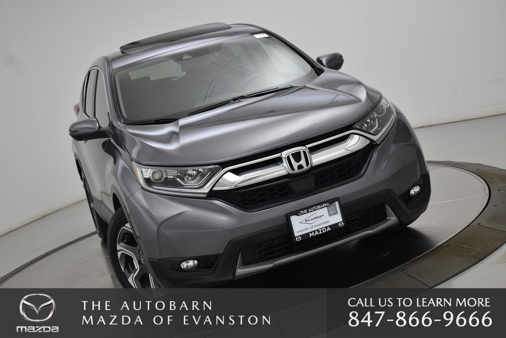 Used 2018 Honda CR-V EX-L with VIN 7FARW1H80JE030158 for sale in Evanston, IL