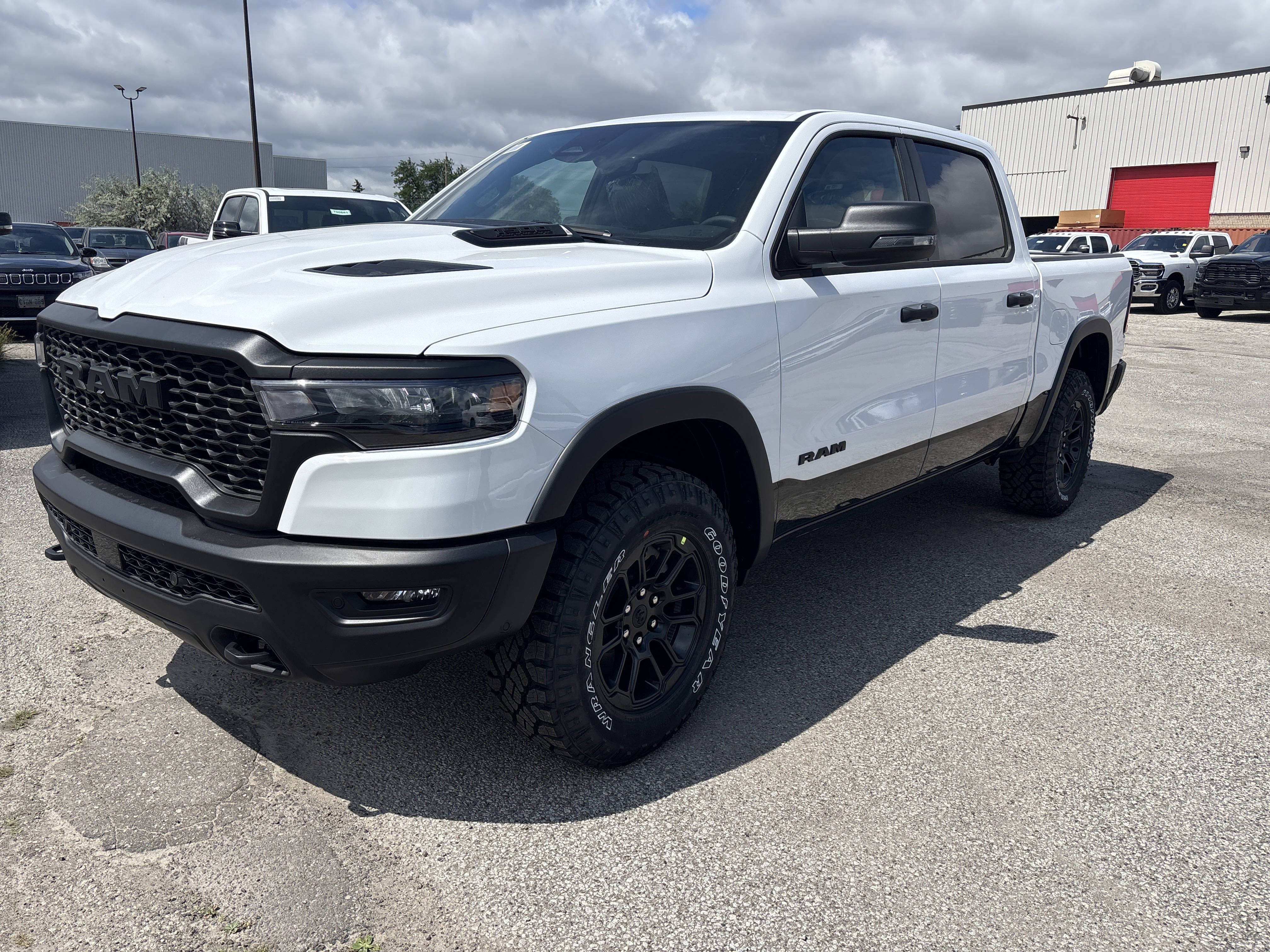 New 2026 Bright White Ram Rebel image 1
