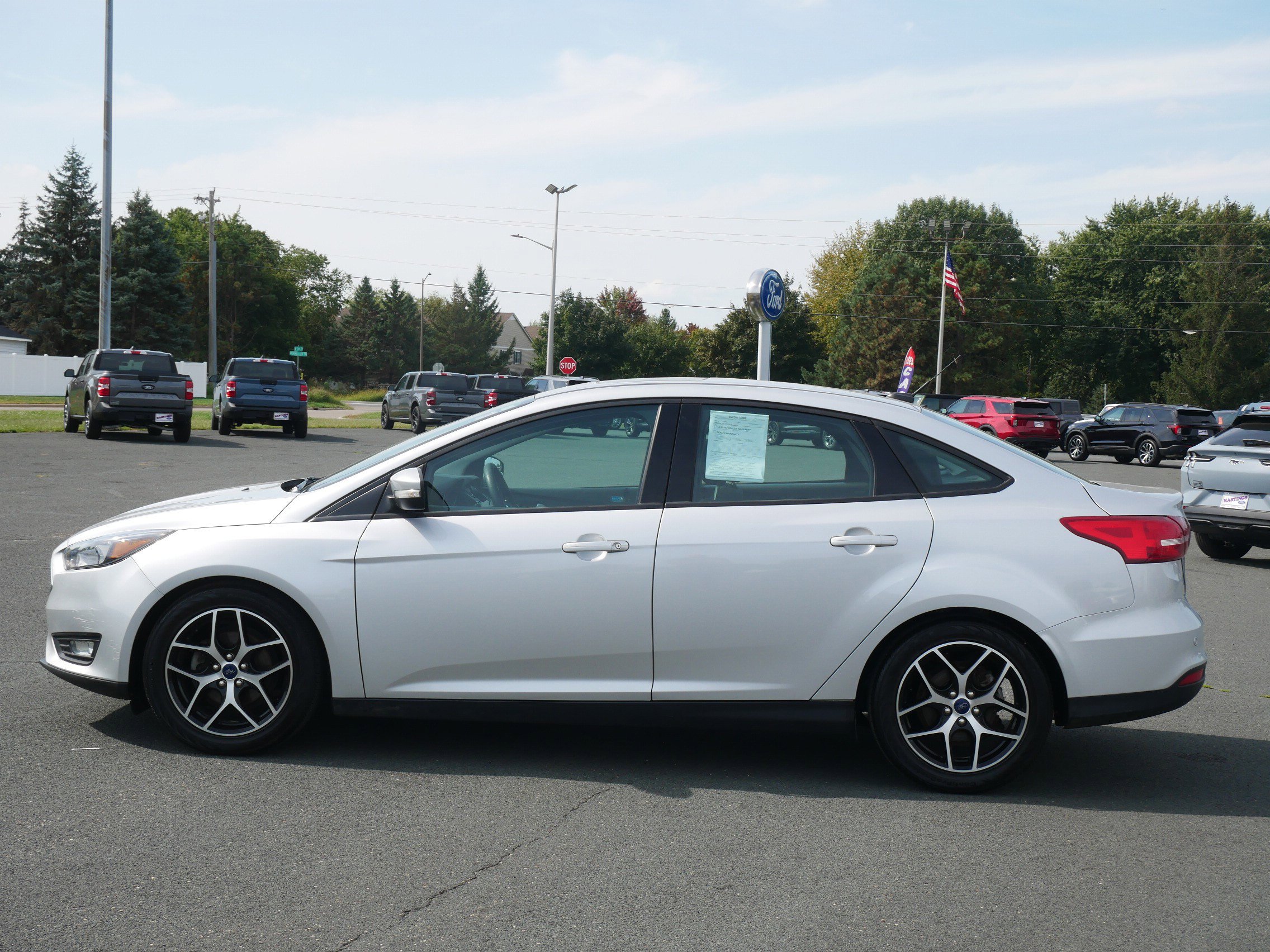 Used 2017 Ford Focus SEL with VIN 1FADP3H26HL223048 for sale in Hastings, Minnesota