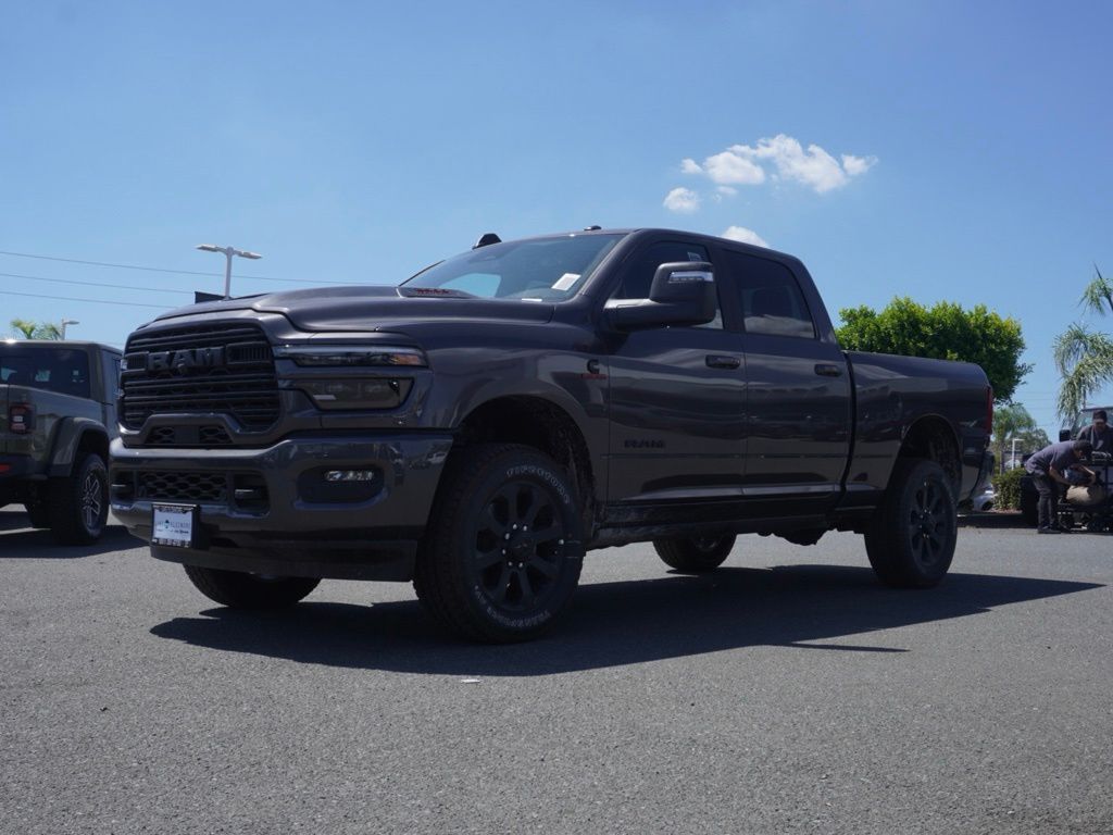New 2026 Granite Crystal Metallic Clear-Coat Exterior Paint RAM Laramie Night Edition image 8