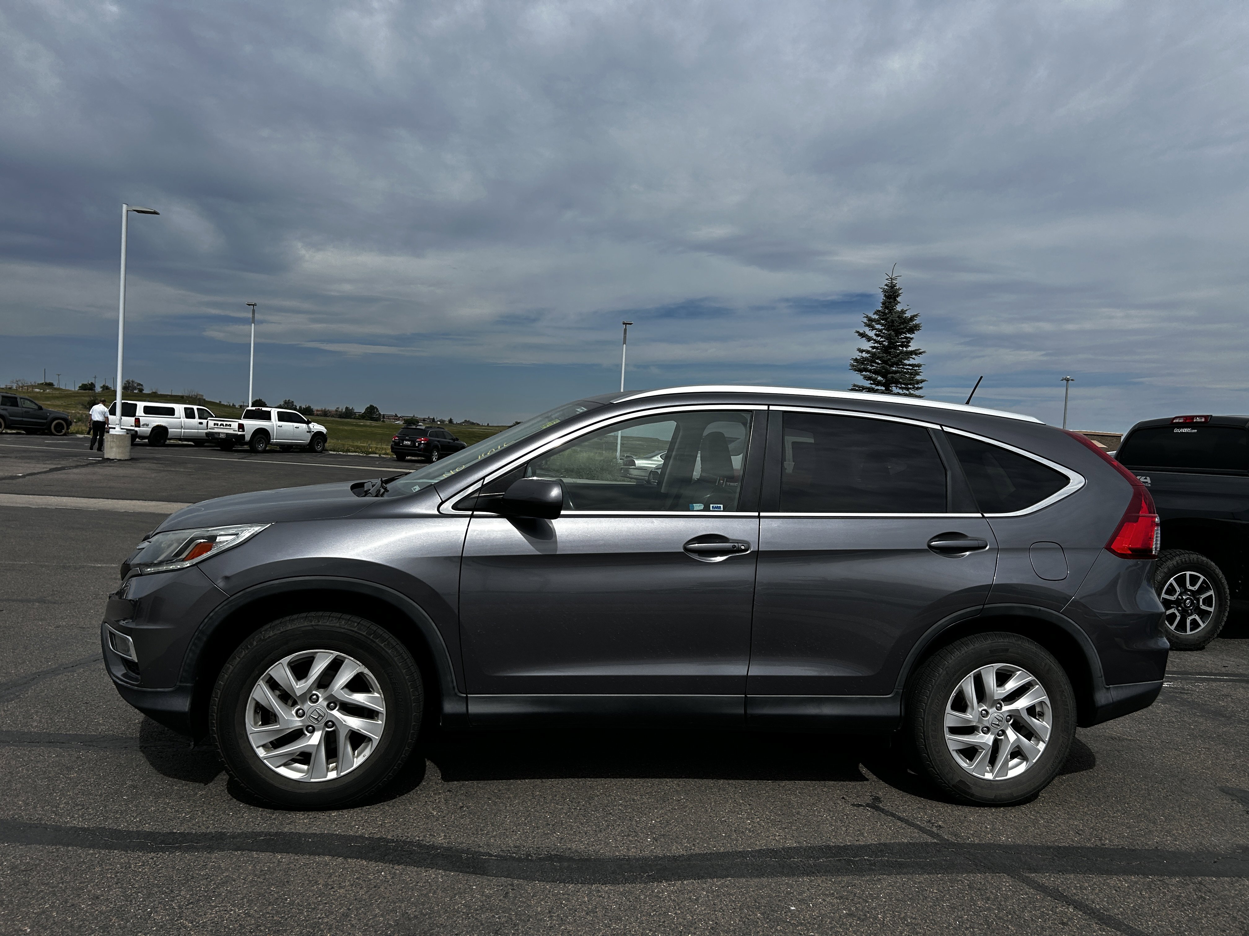 Used 2015 Honda CR-V EX-L with VIN 2HKRM4H73FH661215 for sale in Cheyenne, WY