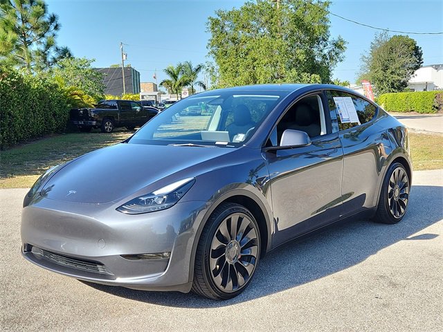 Used 2023 Tesla Model Y Performance with VIN 7SAYGDEF2PF831372 for sale in Kansas City