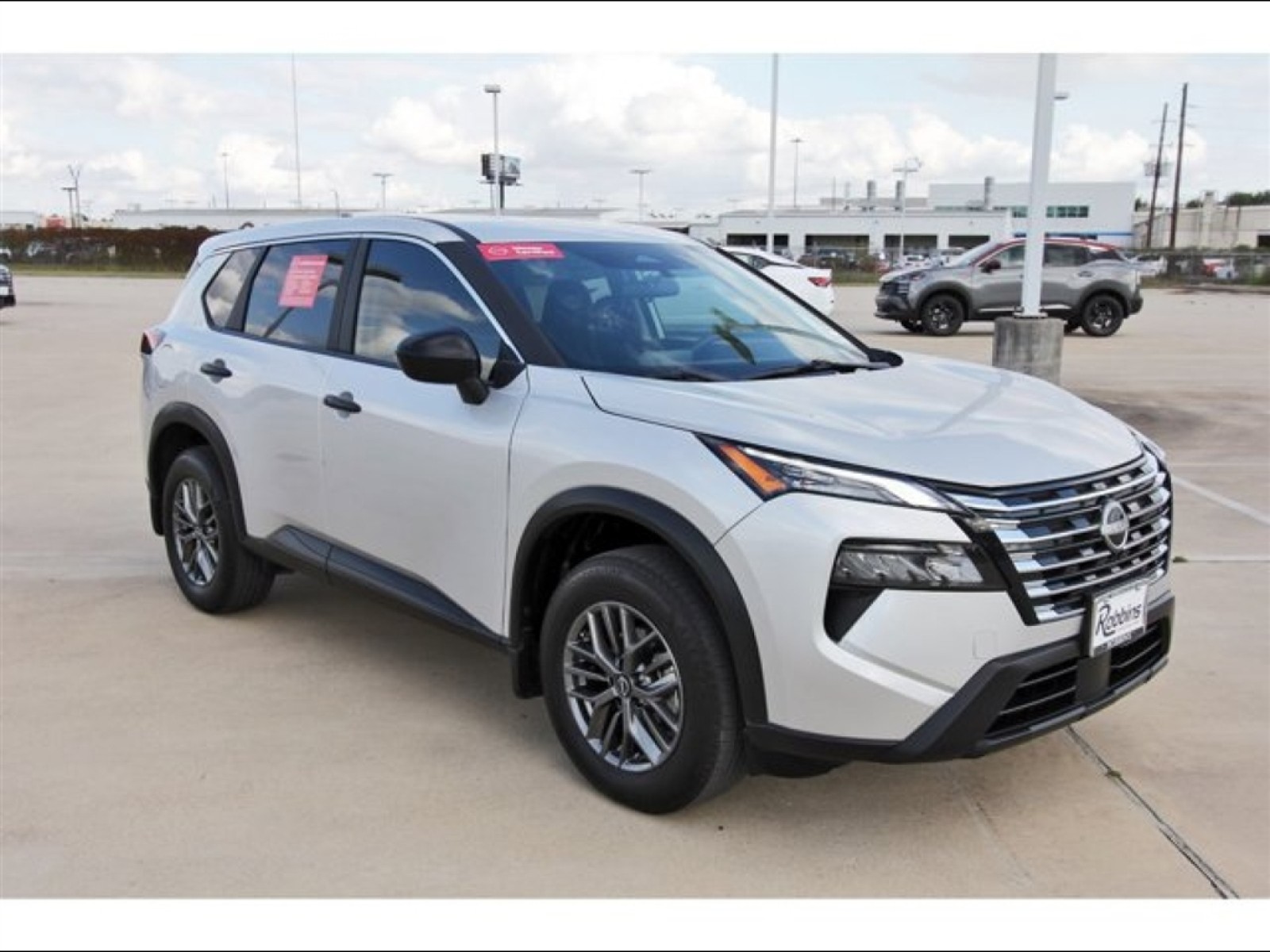 2025 Nissan Rogue S Silver at Robbins Nissan