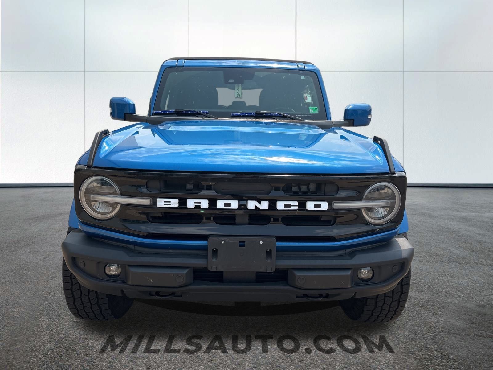 Used 2022 Ford Bronco 4-Door Outer Banks with VIN 1FMDE5DH0NLB77682 for sale in Baxter, Minnesota