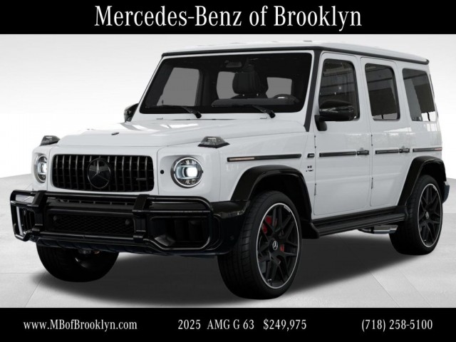 New 2025 Mercedes-Benz G-Class G 63 AMG® SUV in Brooklyn