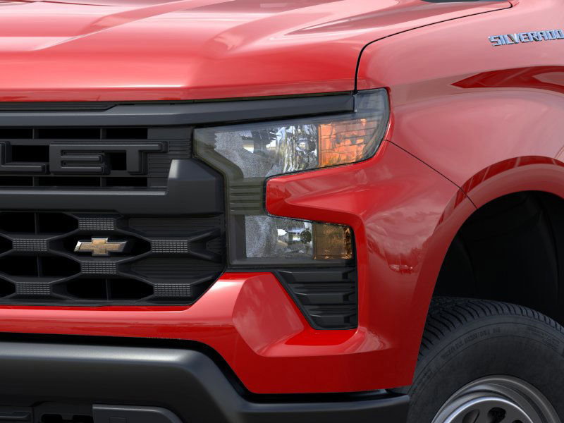 2025 Chevrolet Silverado 1500 WT Red at Browns Ford of Amsterdam