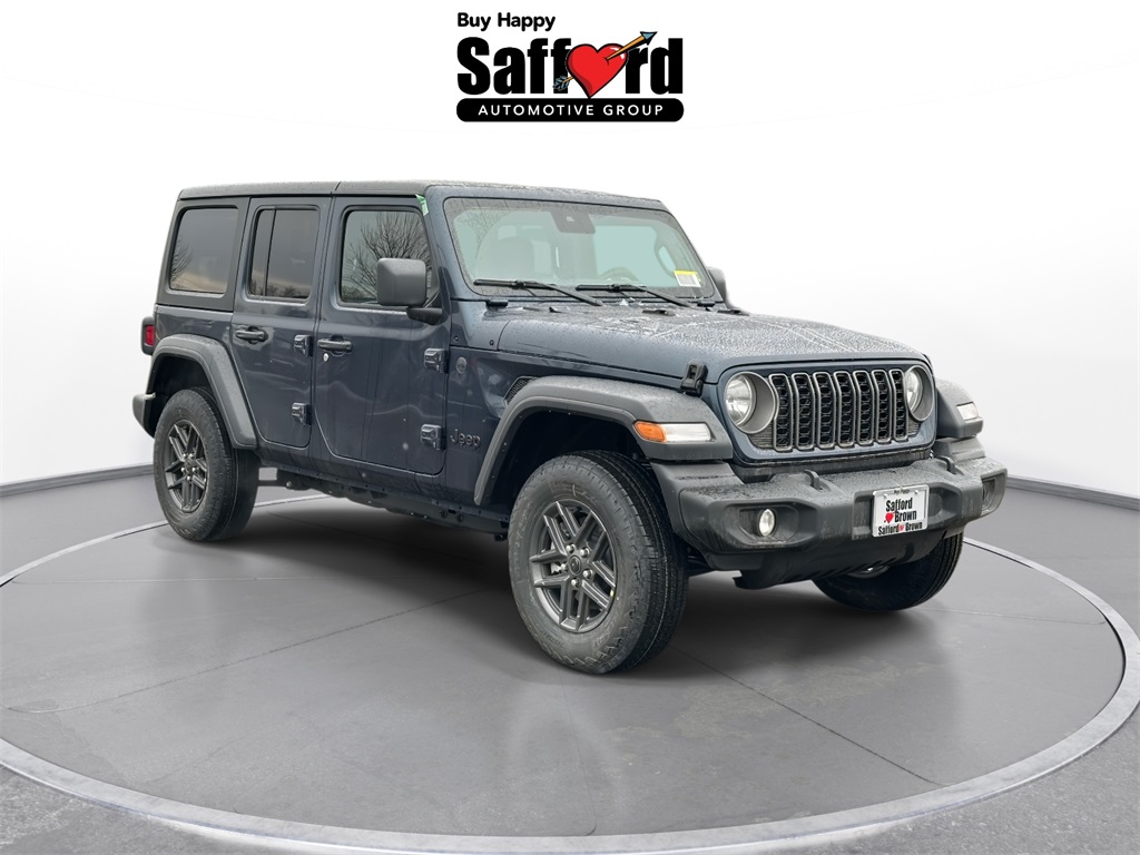 New 2025 Fathom Blue Pearl-Coat Exterior Paint Jeep Sport S image 1
