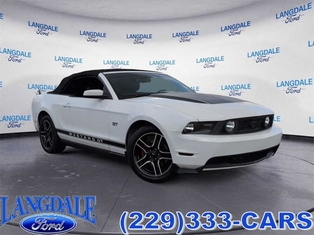 Used 2010 Ford Mustang GT with VIN 1ZVBP8FH0A5126229 for sale in Valdosta, GA