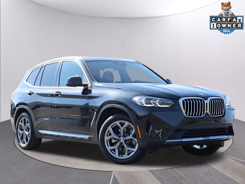 Certified Used 2022 Black BMW xDrive30i image 1