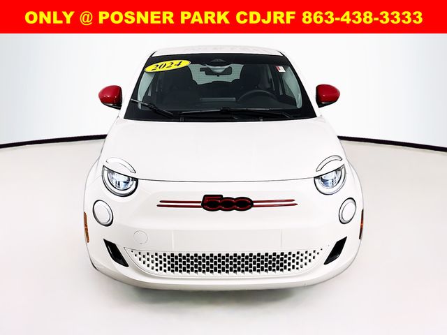 Used 2024 FIAT 500e Base with VIN ZFAFFAA4XRX215980 for sale in Davenport, FL