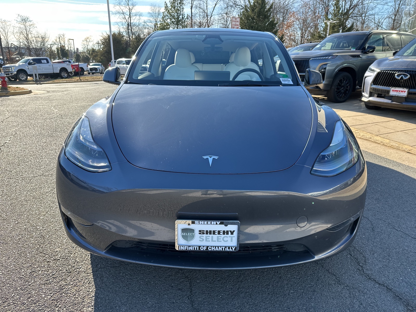 Used 2023 Tesla Model Y Long Range with VIN 7SAYGDEE1PA171202 for sale in Northfield, Minnesota
