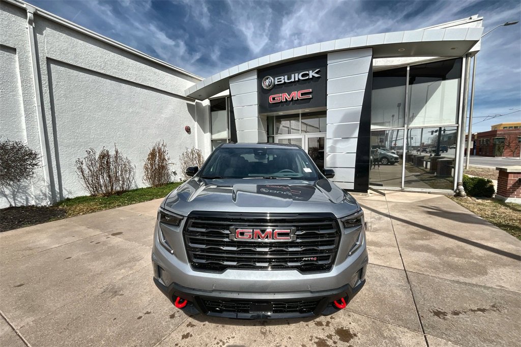 Used 2025 GMC Acadia AT4 with VIN 1GKENPRS8SJ171293 for sale in Kansas City