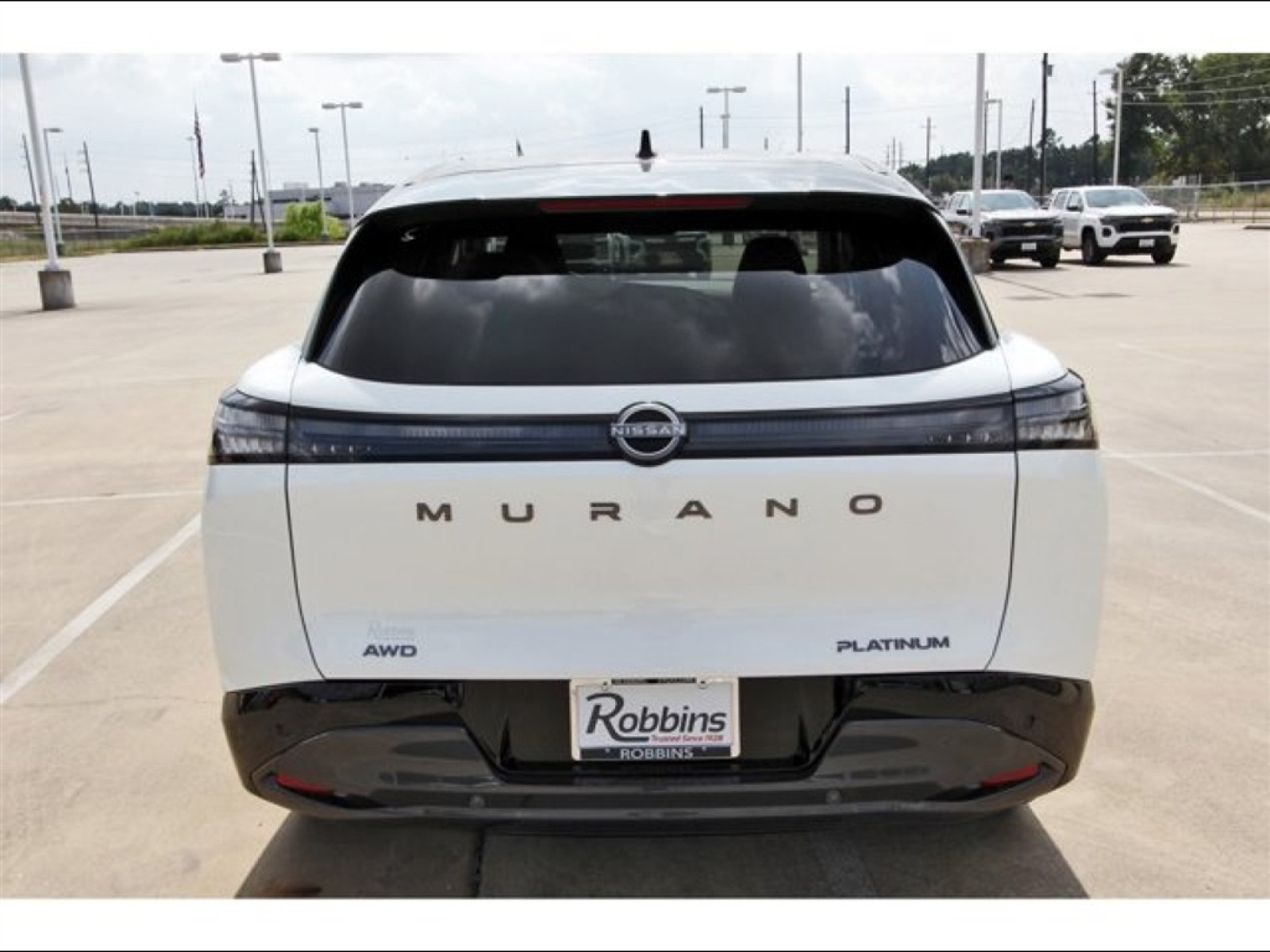 2026 Nissan Murano Platinum White at Robbins Nissan
