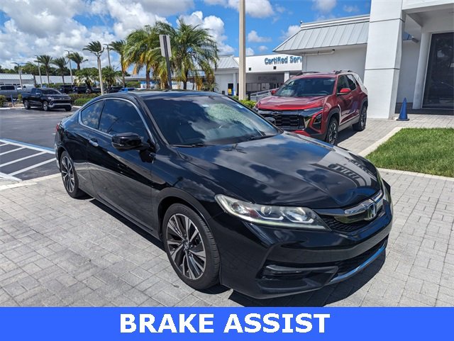 Used 2017 Honda Accord EX-L V-6 with VIN 1HGCT2B84HA007043 for sale in Lauderhill, FL