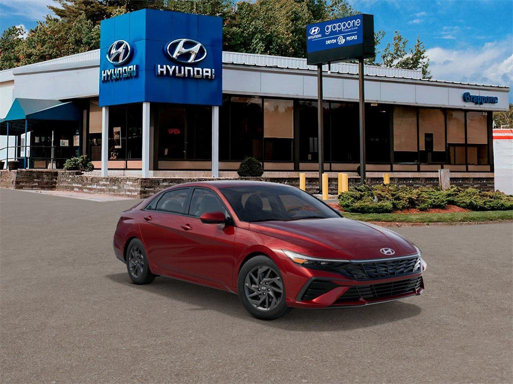 2025 Hyundai Elantra Hybrid Blue photo 2