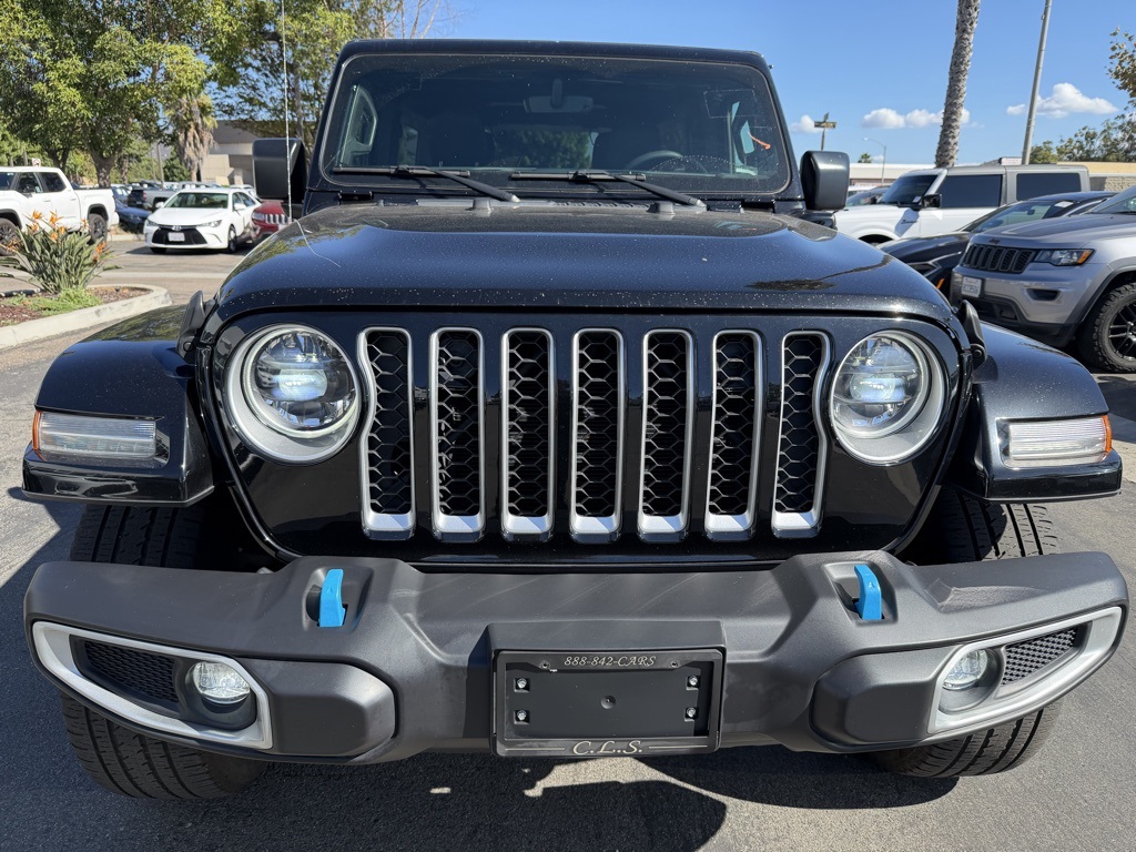 Used 2023 Black Jeep Sahara 4xe image 1