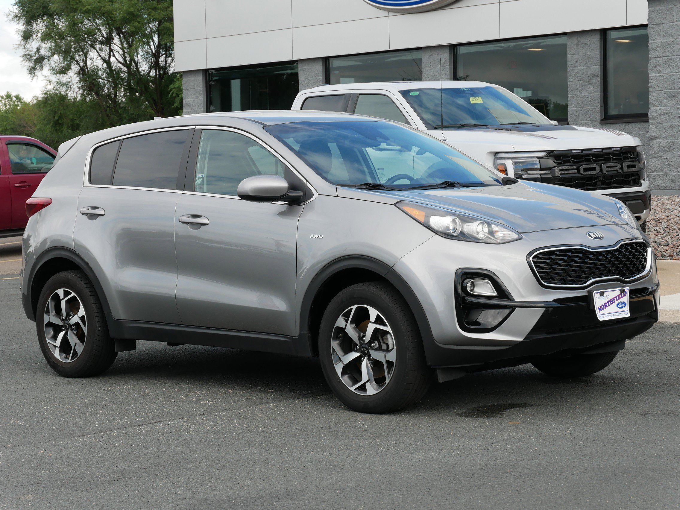Used 2022 Kia Sportage LX with VIN KNDPMCAC0N7008224 for sale in Northfield, Minnesota