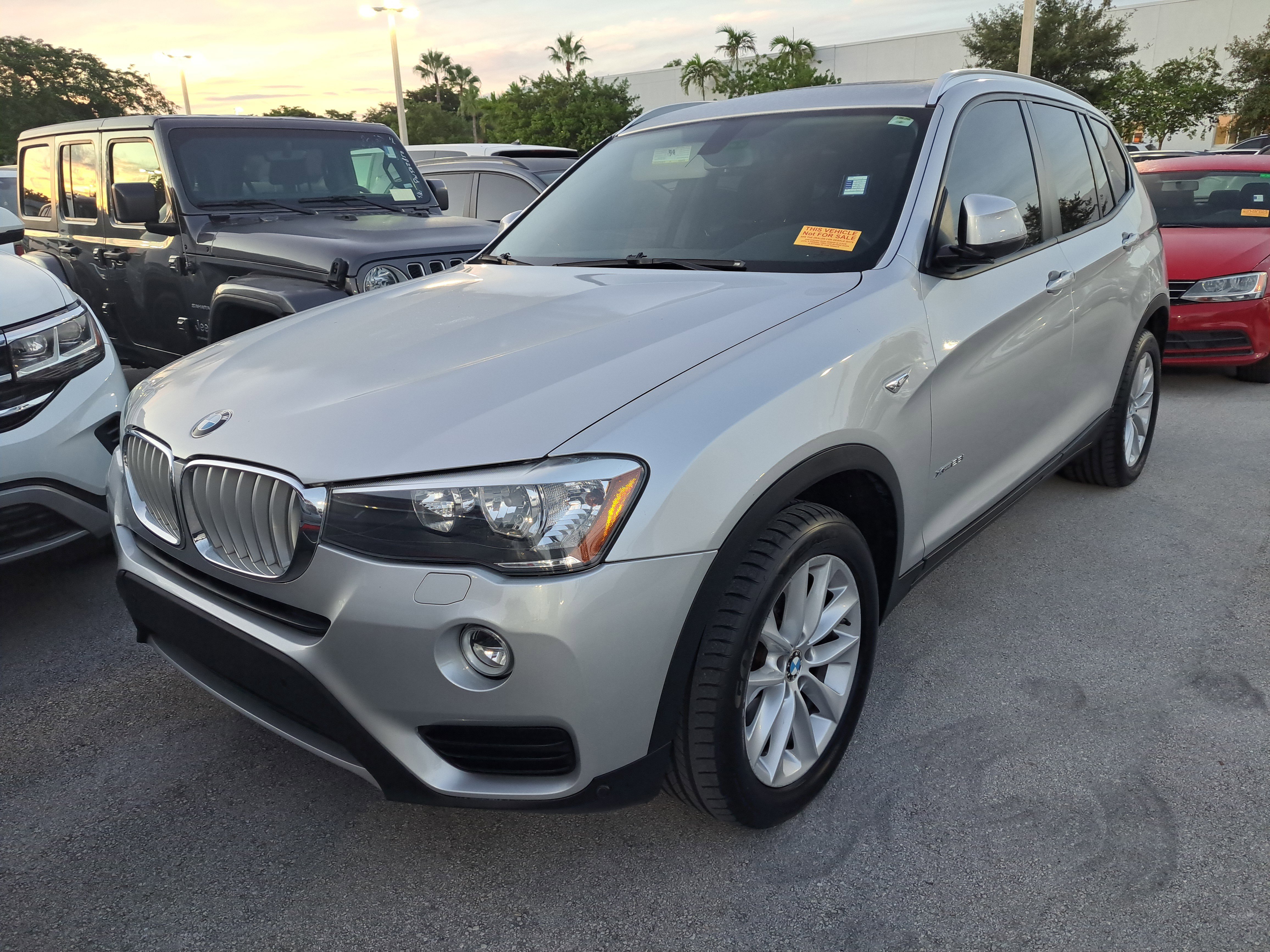 Used 2017 BMW X3 xDrive28i with VIN 5UXWX9C33H0T21301 for sale in Opa-locka, FL
