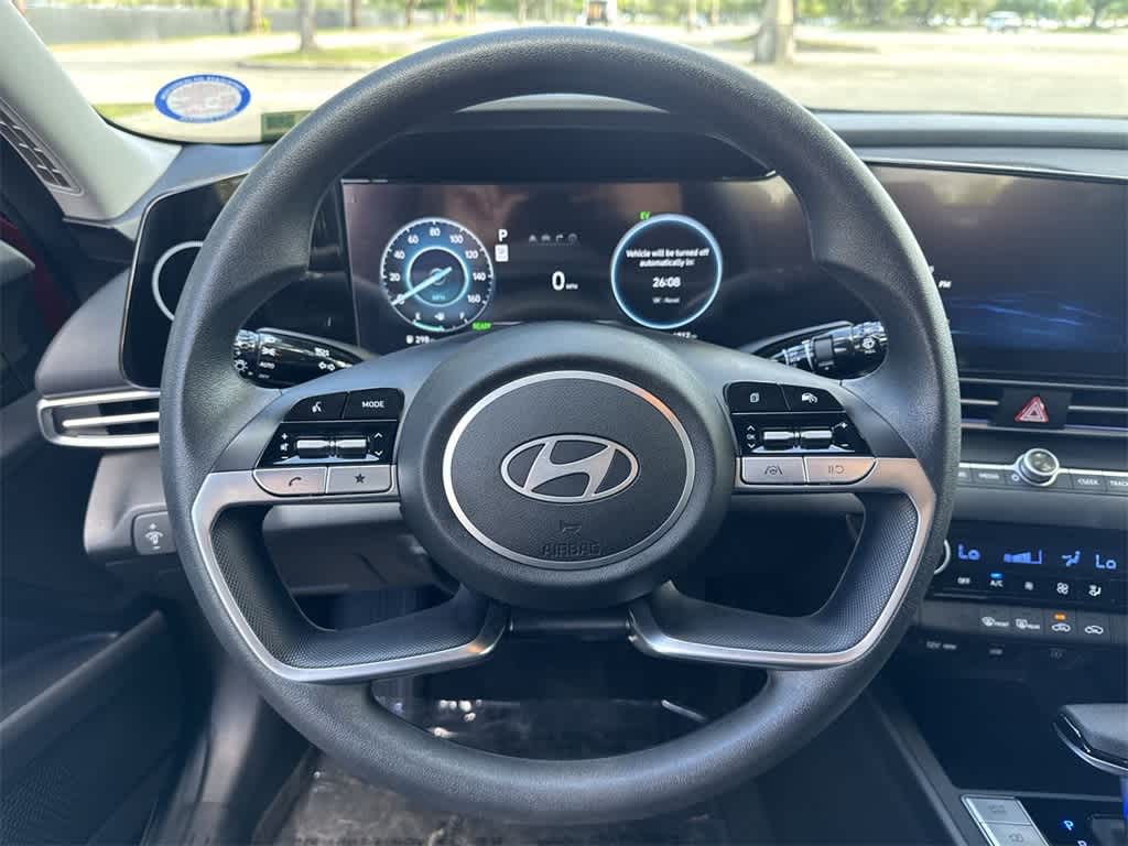 2024 Hyundai Elantra Hybrid Blue photo 12