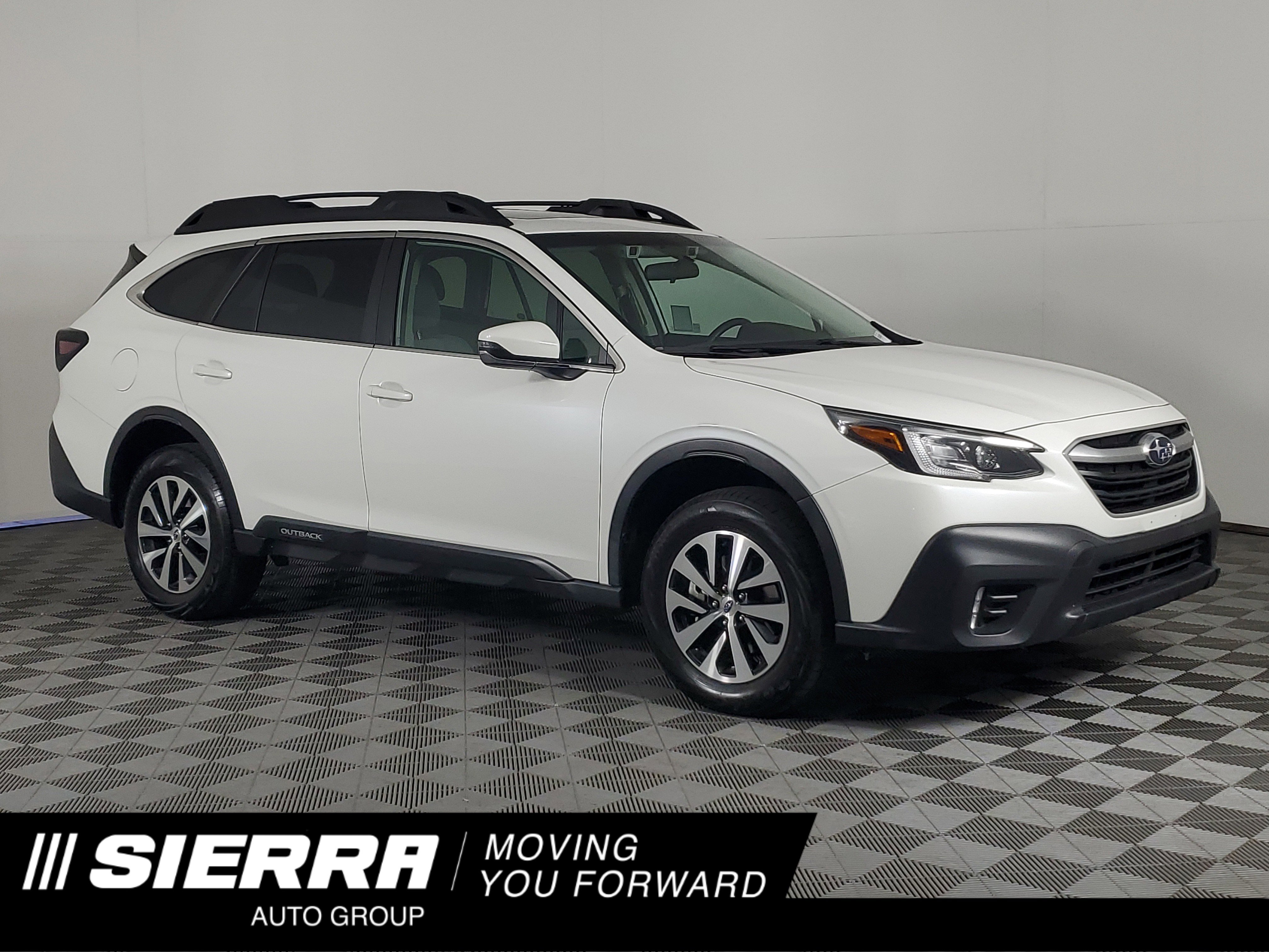 Used 2022 Crystal White Pearl Subaru Premium image 1