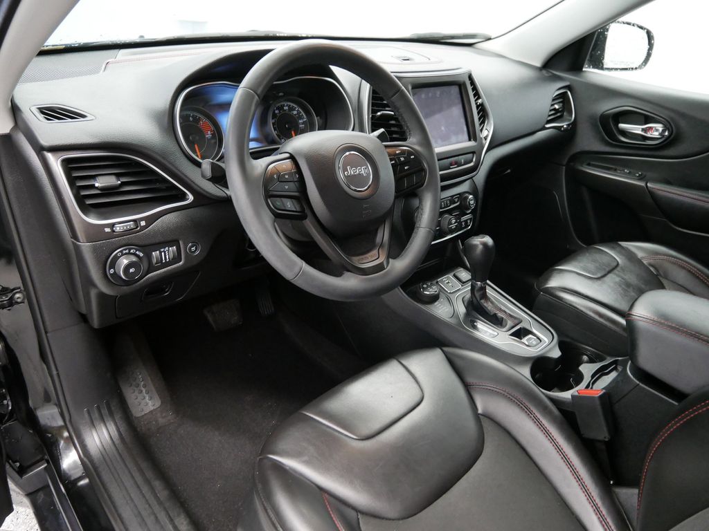 Certified 2022 Jeep Cherokee Trailhawk with VIN 1C4PJMBX7ND510651 for sale in Coon Rapids, Minnesota