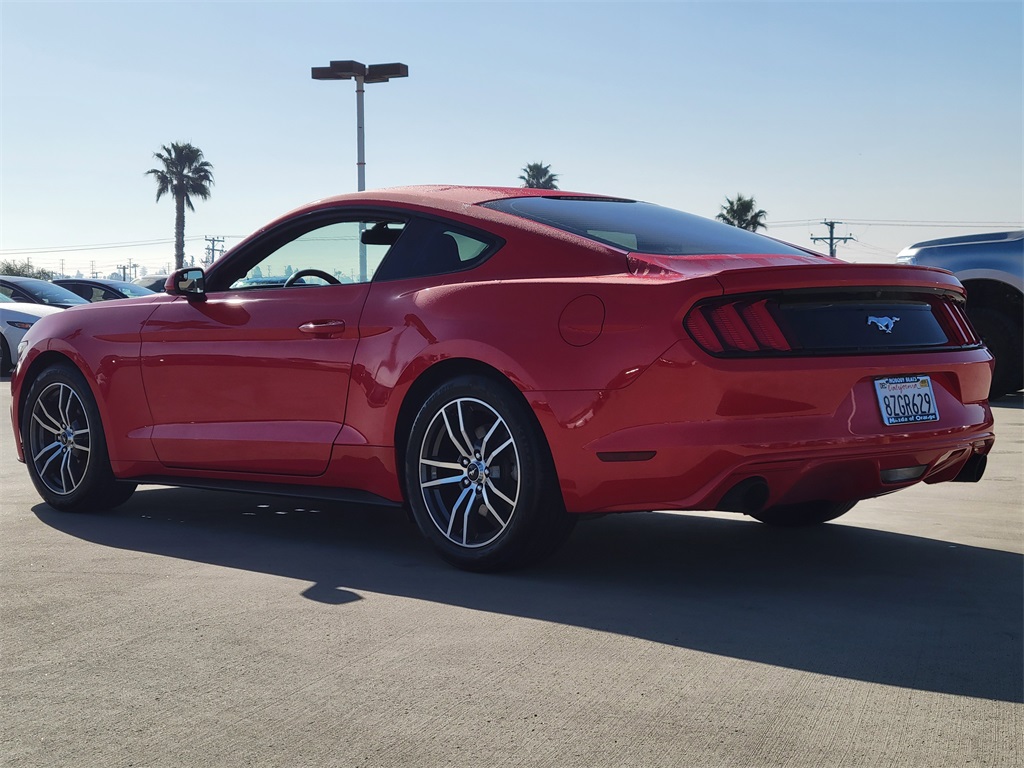 Used 2016 Ford Mustang EcoBoost with VIN 1FA6P8TH7G5209647 for sale in Orange, CA