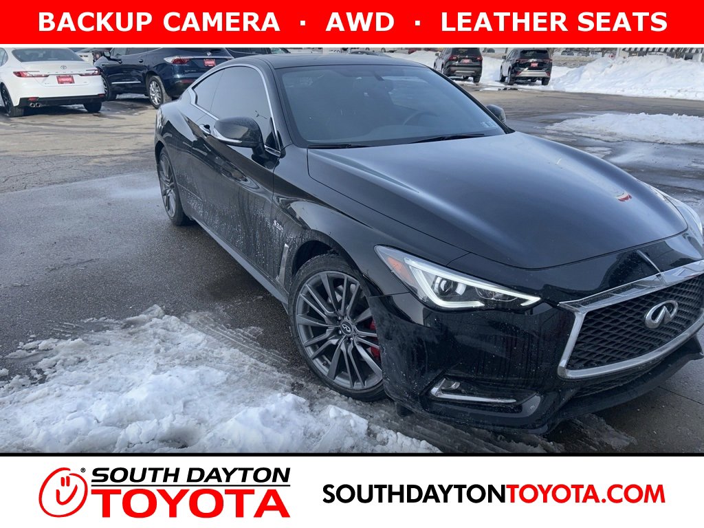 2017 INFINITI Q60 Coupe Red Sport