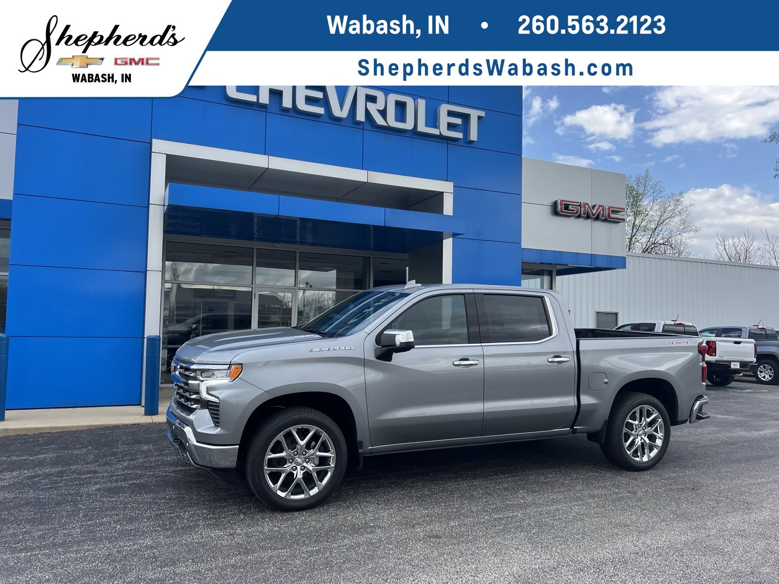 New 2024 Chevrolet Silverado 1500 LTZ Crew Cab in Kendallville W358