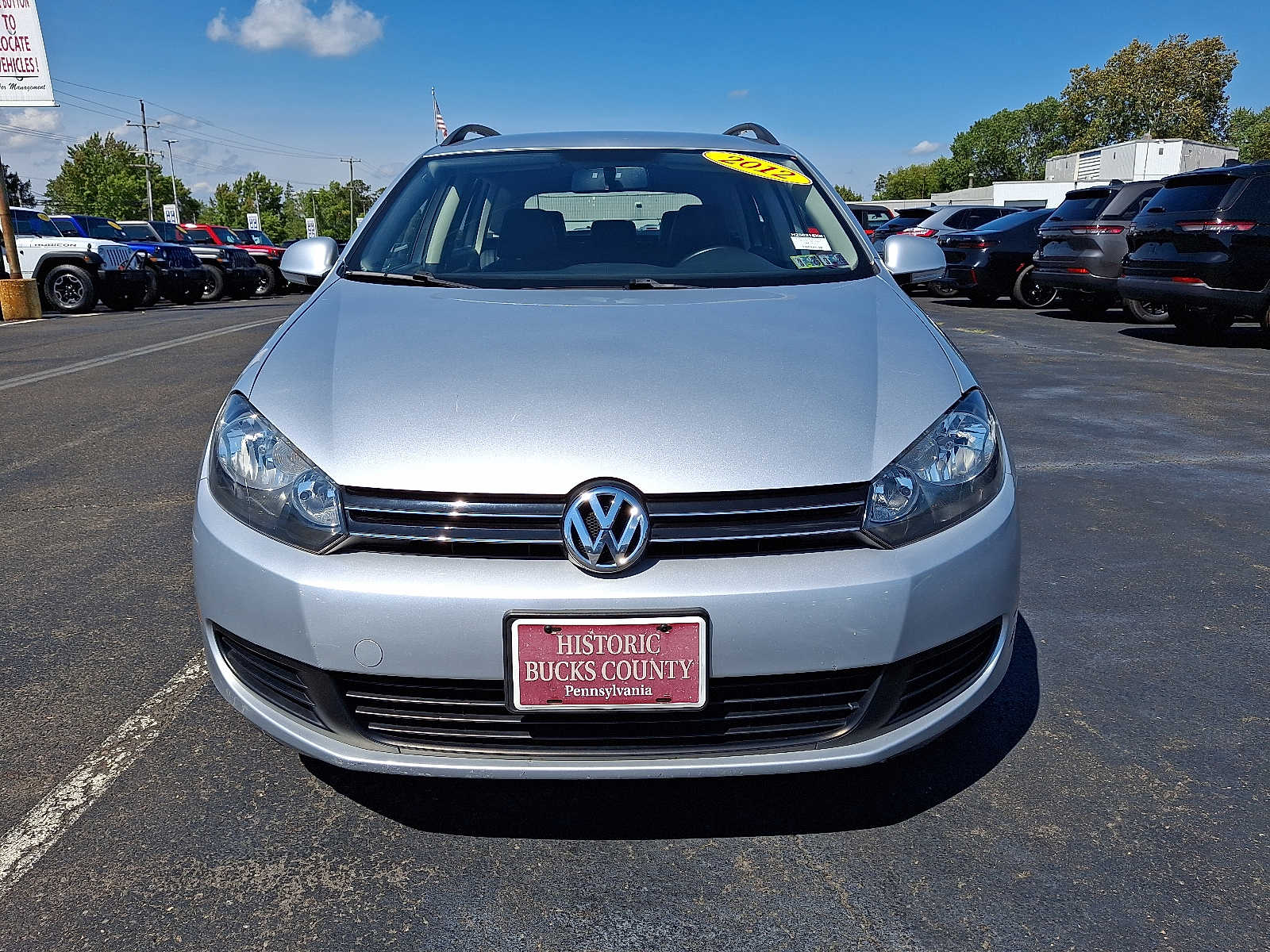 Used 2012 Volkswagen Jetta SportWagen SE with VIN 3VWPP7AJ2CM604092 for sale in Horsham, PA
