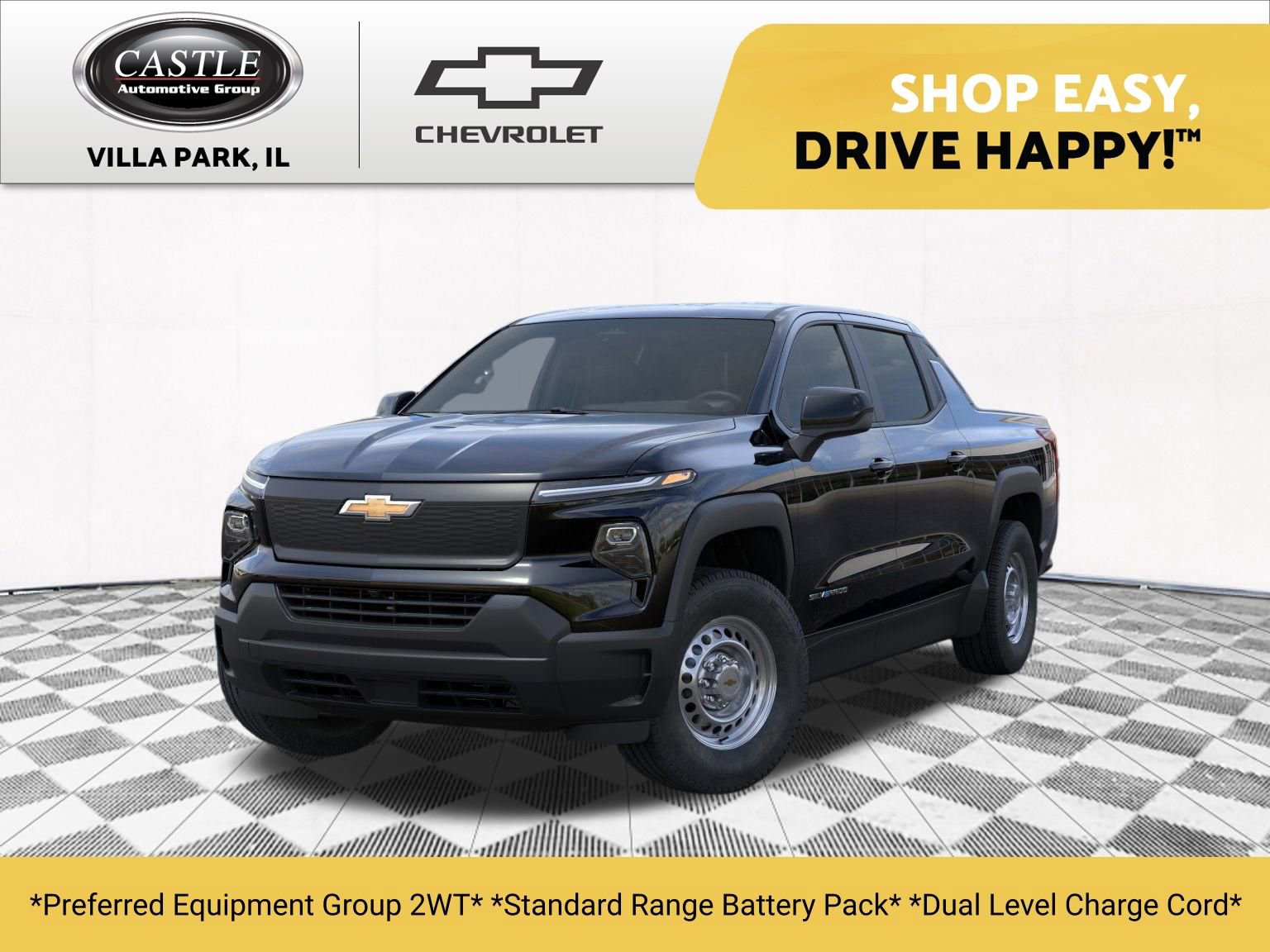New 2025 Black Chevrolet Work Truck image 1
