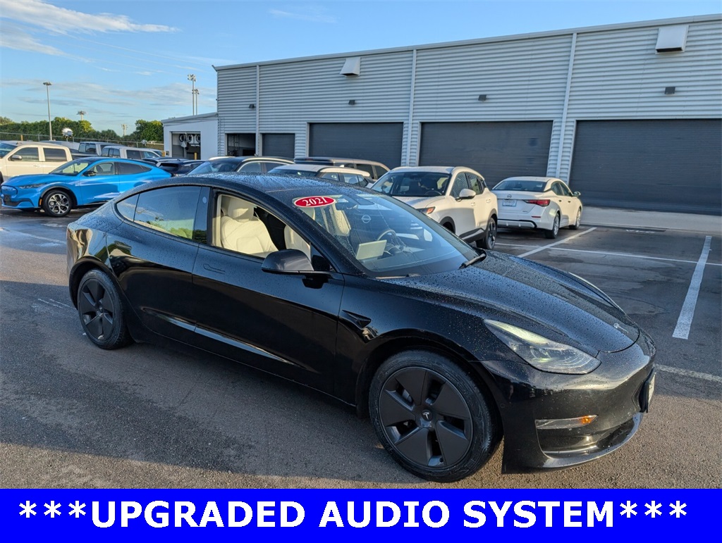 Used 2021 Tesla Model 3 Base with VIN 5YJ3E1EA6MF097427 for sale in Delray Beach, FL