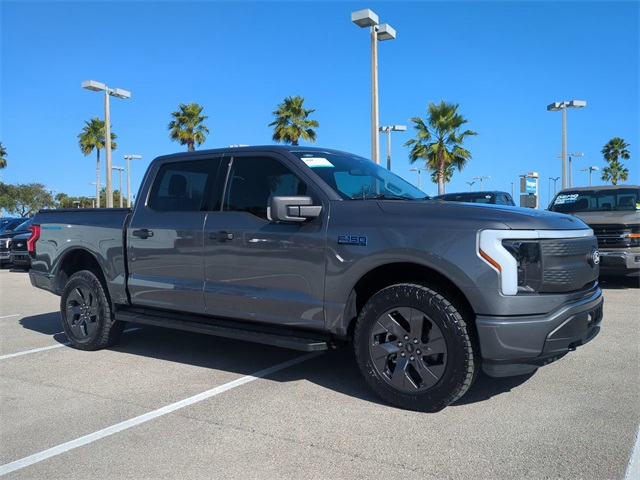 Certified 2024 Ford F-150 Lightning XLT with VIN 1FTVW3LK9RWG04207 for sale in Daytona Beach, FL