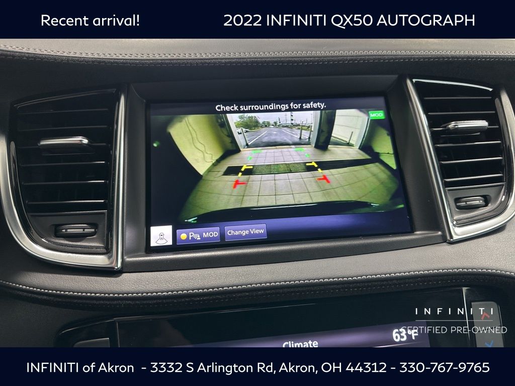 2022 Infiniti QX50 Autograph photo 7