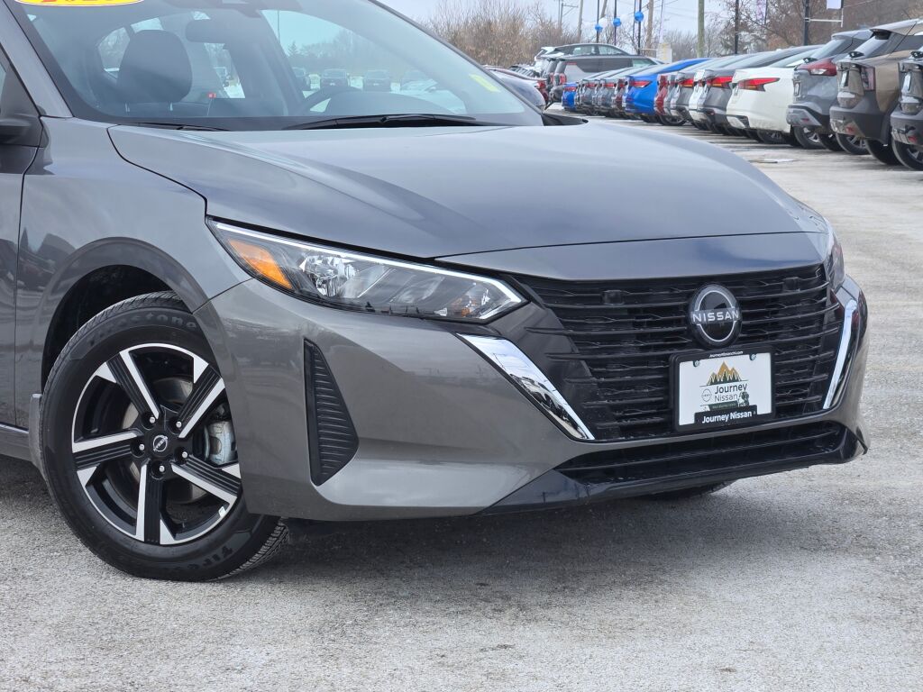 Certified 2025 Nissan Sentra SV with VIN 3N1AB8CV4SY233735 for sale in Lindenhurst, IL