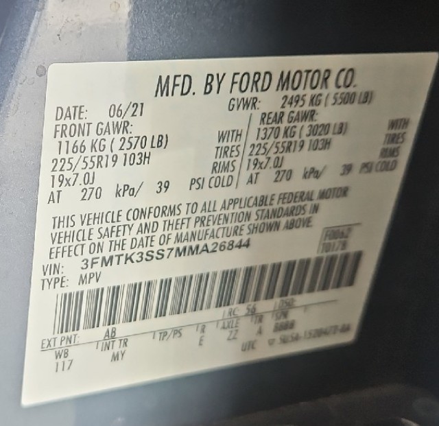 Used 2021 BLUE Ford Premium image 20