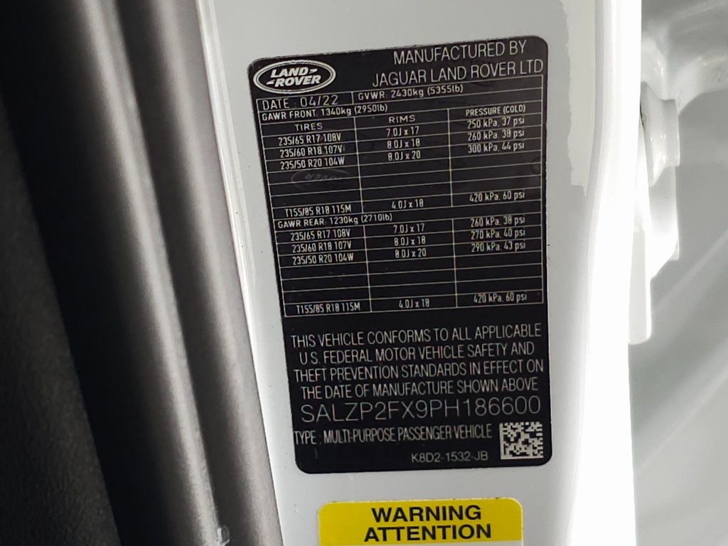 2023 LAND ROVER RANGE ROVER EVOQUE - Image 34