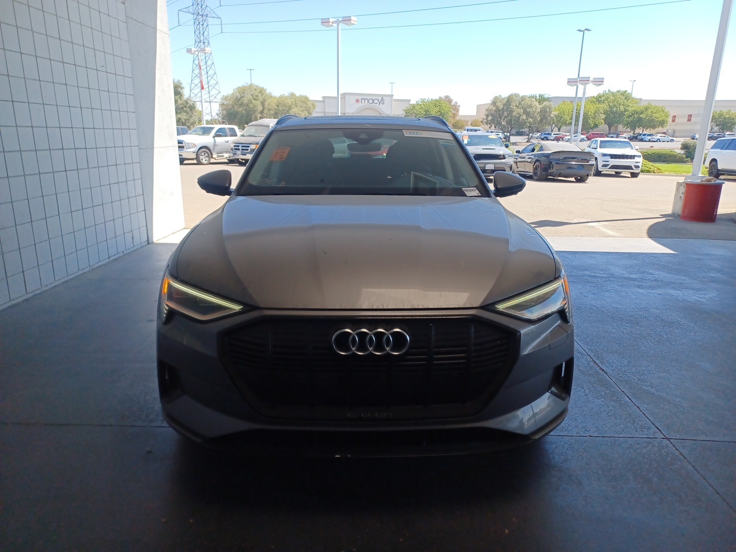 Used 2021 Audi e-tron Premium with VIN WA1AAAGE4MB038487 for sale in Tracy, CA