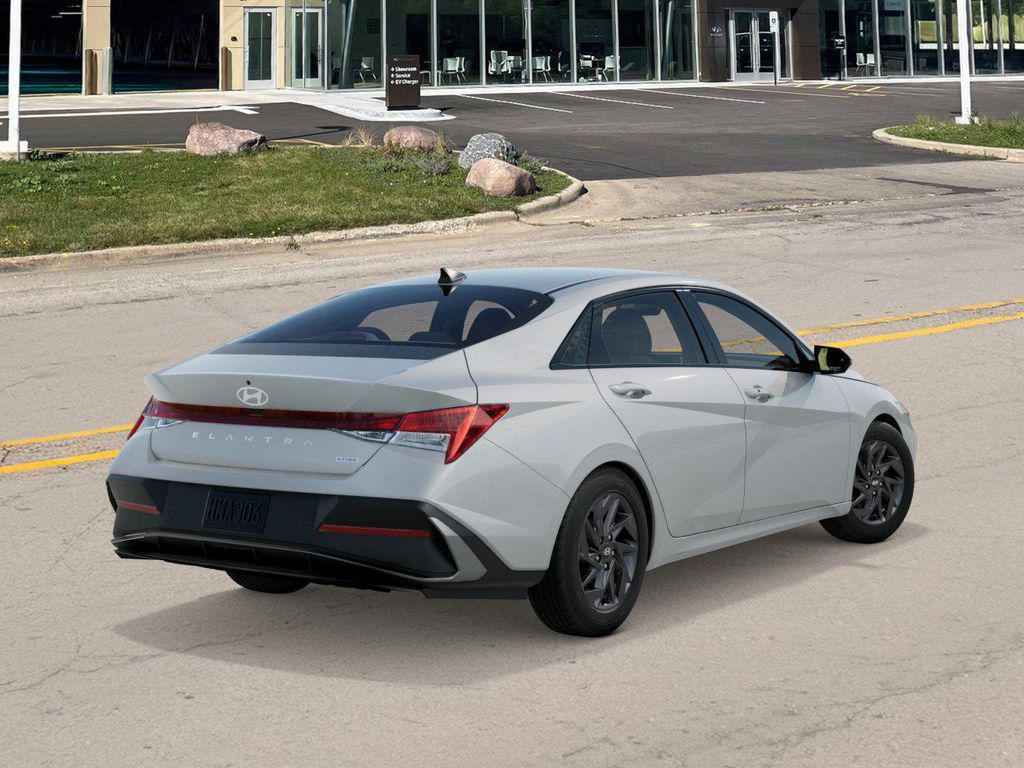 2025 Hyundai Elantra Hybrid Blue photo 4