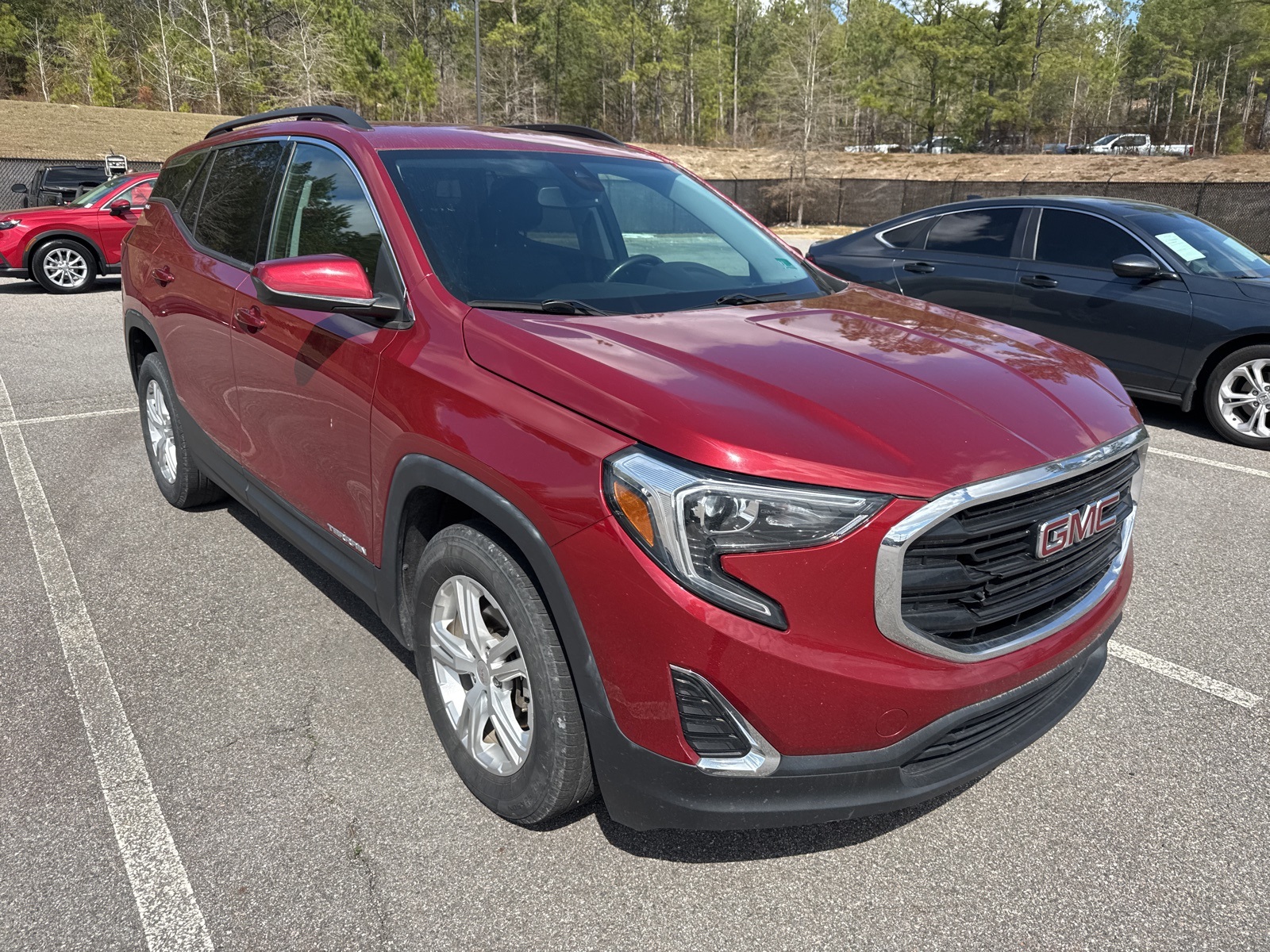 Used 2020 GMC Terrain SLE with VIN 3GKALMEV1LL212828 for sale in Graniteville, SC